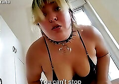 Hit yourself in the balls! Joi from CBT and cum challenge
