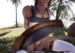 Asian big tits, big ass
