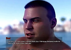 Stepdaddy May Love - Hairy Daddy with Big Cock Gets a Sloppy Blowjob While He Fingers My Ass