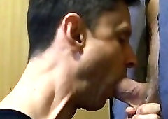 another hot boy with a great, fat cock visits my gloryhole