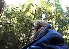Solo masturbation of a beautiful amateur blonde
