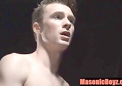 Dad-and-boy, dark-room, roleplay