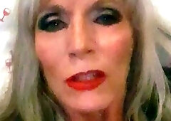 Big Boobed Blonde Masturbates With A Dildo In The Bathroom