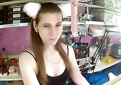 Cветящийся дилдо глубокая глотка LED sextoy