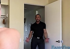 Muscled amateur bear bj