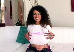 Big Tit Satisfying Arabelle Ass Fucking