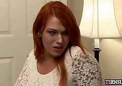 Big-tits, sandy-haired