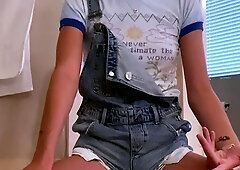 Pale amateur teen brunette Lynn Love