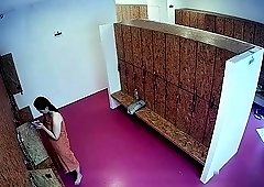 Delightful amateur babes changing clothes on hidden cam