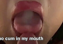 Cum swallow slow mo Yasmin Mia cd Tgirl