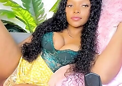 Black MILF with BIG boobs dancing and teasing