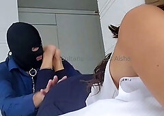 Sexy amateur girl masturbating with her pink adult toy