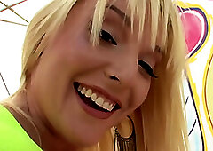 Blonde Tristyn Kennedy Loves A Huge Penis In And Out Her Booty