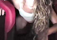 smashing some snatch in my car