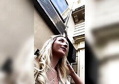 This babe gets anal screwed by a guy this babe picked up in the streets (anal/creampie/bbc)