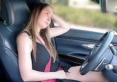 A Stranger Caught My Stepmother Masturbating in the Car and Helped