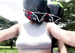 I picked up a DIDI client out of a brassiere and that babe noticed my large bazookas