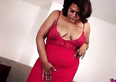 So many B's to describe this charming large gorgeous ebony hotty Barbie Bella, who is a bodacious, stunning, beguiling, buxom, appealing, bloomin