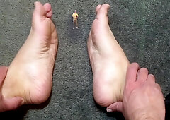 NOT ALL HUMUNGOUS GIANTS ARE MONSTERS - WHEN YOU SHRINK IT IS SUPERB TO BE IN SAFE FOREARMS - MANLYFOOT