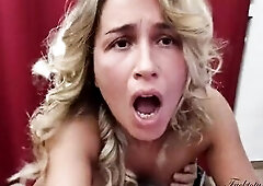 REAL AMATEUR PAIR HOMEMADE SEXTAPE ORAL SEX and SEX. DEEPTHROAT for the Blond COWGIRL RIDING his Dick untill a DOUBLE SHAKING BRAIN MELTING REAL WOMAN