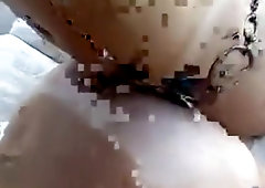 Horny stud deep throats blonde trannys hard cock then gets fucked