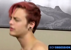 BoyObsession.com - Jason's deep fucked feeling with a toy up his ass for pleasure