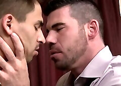 Wicked uncle fucks twinky body and share a final post-orgasmic kiss