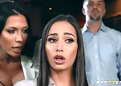 Both hot babes Rachel Starr and Desiree Dulce make me cum again!