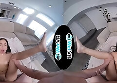 Horny brunette teen pounded hard in a hardcore pov video