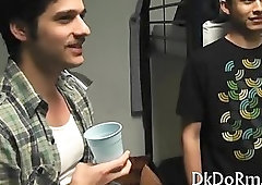 Muscular gays have some fun