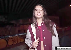 Martin Gun And Candie Luciani - Frenchie Cuties - Candice Luciano Gets Wild With In A French Cafe