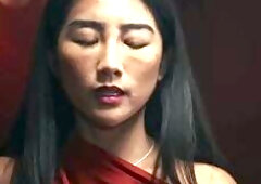 Ebony Vampire Lesbo - Lia Lin Preys on eighteen Year Old Oriental Beauty Bunny Brownie