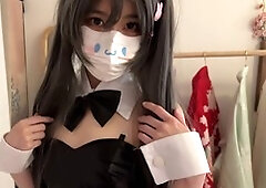 Cosplay fun with bunny girl older Mai Sakurajima in dirty intercourse games