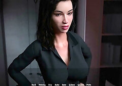 MILF Nora plays a dramatic role in a hotel after arriving by car