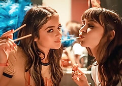 Cinematic lesbian experience with Riley Reid and Ryan Reid