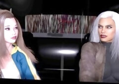 Interracial shemale, big dick girls