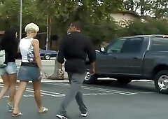 Summer Nite And Dani Woodward Suck Off Dick Nasty