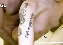 SILVIA SOPRANO nella doccia! La SCOPO contro il muro, SBORRATA IN BOCCA three volte con INGOIO! DIA ITA