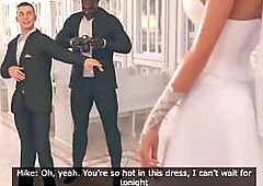 Bride cheats on groom at wedding - 3d animated porn story