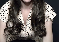 Mature wife shares a soft, whispered moment of intimacy and lactation with her partner