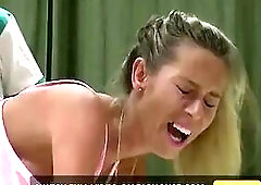 Samantha gets a thonging from the nurse.
