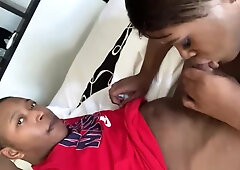 Ebony she-creature whores me out pt two