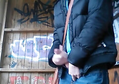 German Fellow Public Park Jack And Jizz (Rainy Day Jordan)