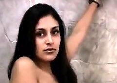 Indian MILF's Webcam Striptease