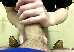 Mask nurse handjob, cum clinic 34, amateur