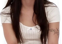 Cute and Shy Brunette Slut Goes Kinky on POV Casting