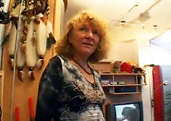 German Grandma Turns Into Bitch In Her Home