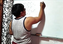 Young student Azaghal visits her hot cougar teacher and does everything for her pleasure