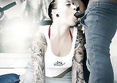 Biggest load of cum in her face