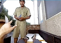 VRB GAY Delivery Guy Has Huge Package VR Porn